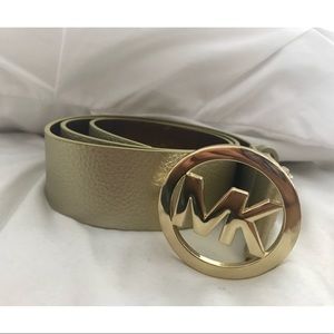 Michael Kors Gold Belt